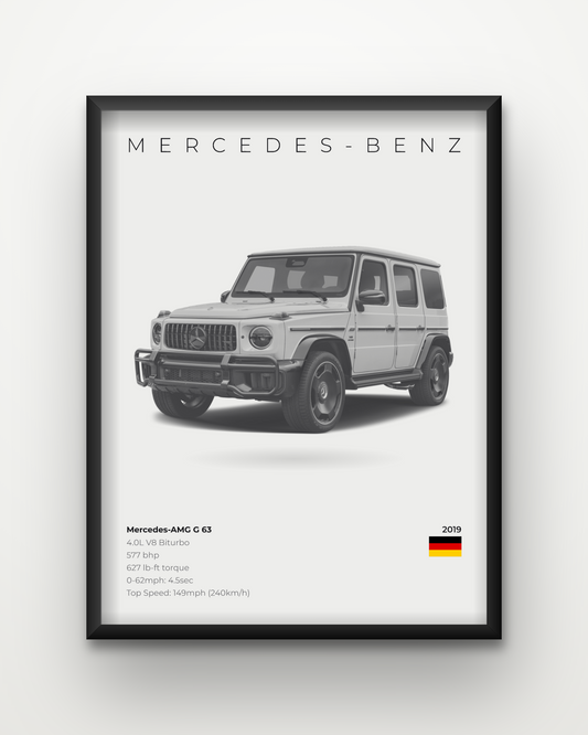 Mercedes-AMG G 63 Poster (2019)